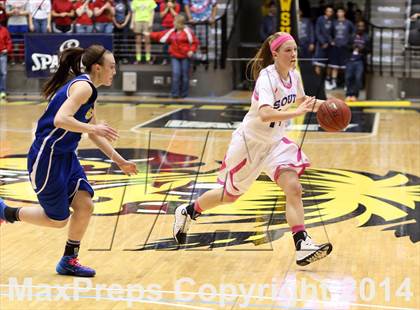 Thumbnail 3 in South vs. South (KSHSAA 6A Quarterfinal) photogallery.