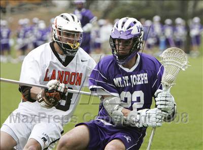 Thumbnail 2 in Mount St. Joseph vs. Landon photogallery.