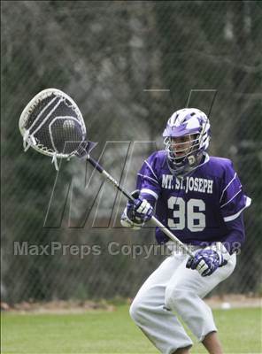Thumbnail 2 in Mount St. Joseph vs. Landon photogallery.