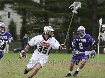 Thumbnail 3 in Mount St. Joseph vs. Landon photogallery.