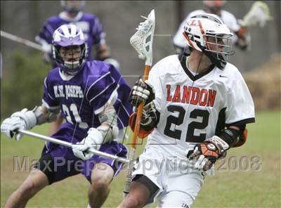 Thumbnail 1 in Mount St. Joseph vs. Landon photogallery.