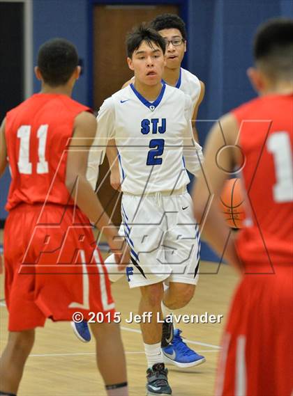Thumbnail 2 in Sunnybrook Christian vs. St. Joseph photogallery.