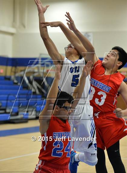 Thumbnail 2 in Sunnybrook Christian vs. St. Joseph photogallery.