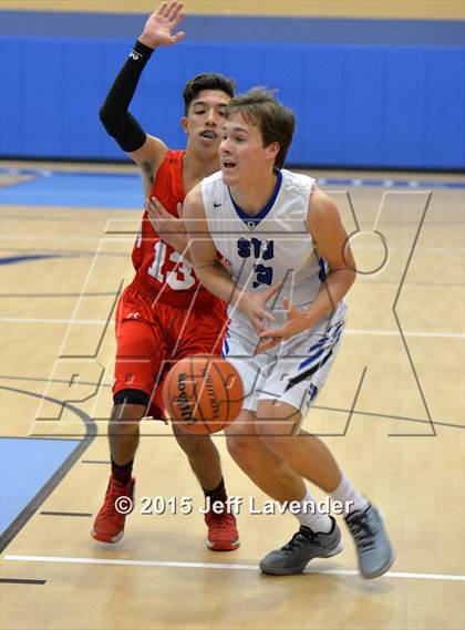 Thumbnail 3 in Sunnybrook Christian vs. St. Joseph photogallery.