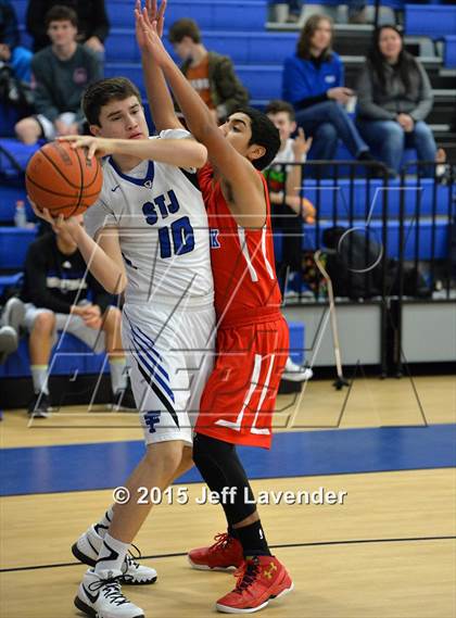 Thumbnail 3 in Sunnybrook Christian vs. St. Joseph photogallery.
