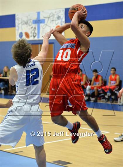 Thumbnail 2 in Sunnybrook Christian vs. St. Joseph photogallery.
