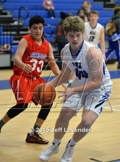 Thumbnail 3 in Sunnybrook Christian vs. St. Joseph photogallery.