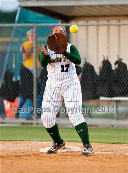 Thumbnail 3 in Montgomery vs Santa Fe (4A Region III Final - Game 1) photogallery.