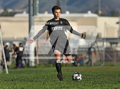 Thumbnail 2 in Servite vs Sunny Hills (NOCC Tournament) photogallery.