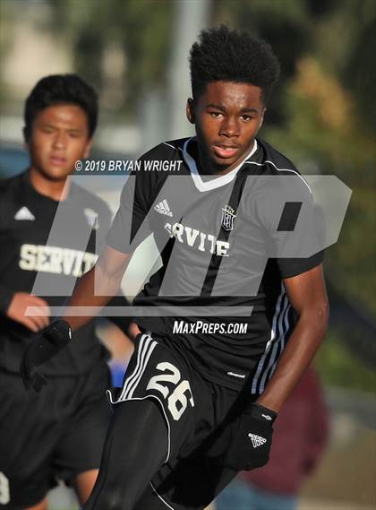 Thumbnail 3 in Servite vs Sunny Hills (NOCC Tournament) photogallery.