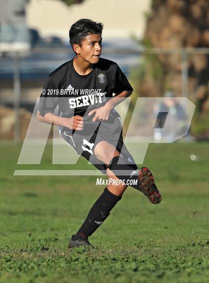 Thumbnail 2 in Servite vs Sunny Hills (NOCC Tournament) photogallery.
