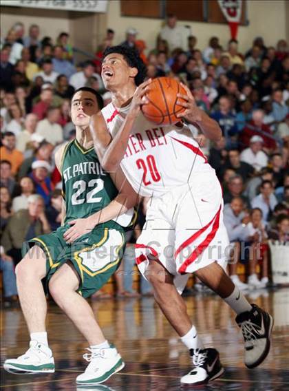 Thumbnail 3 in Mater Dei vs. St. Patrick (City of the Palms Classic) photogallery.
