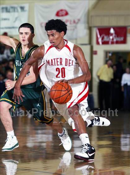 Thumbnail 1 in Mater Dei vs. St. Patrick (City of the Palms Classic) photogallery.