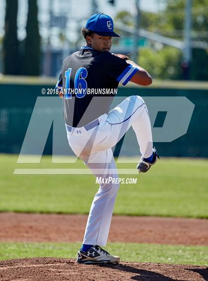 Thumbnail 3 in El Dorado vs. Capital Christian (CIF SJS D4 Final - Game 1) photogallery.