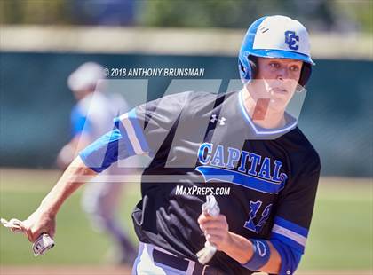 Thumbnail 1 in El Dorado vs. Capital Christian (CIF SJS D4 Final - Game 1) photogallery.