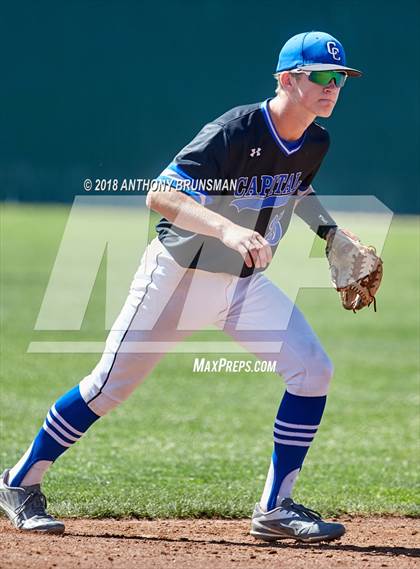 Thumbnail 1 in El Dorado vs. Capital Christian (CIF SJS D4 Final - Game 1) photogallery.