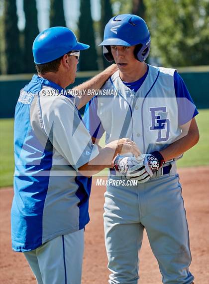 Thumbnail 3 in El Dorado vs. Capital Christian (CIF SJS D4 Final - Game 1) photogallery.