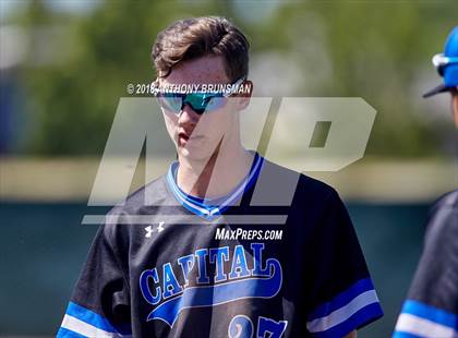 Thumbnail 3 in El Dorado vs. Capital Christian (CIF SJS D4 Final - Game 1) photogallery.
