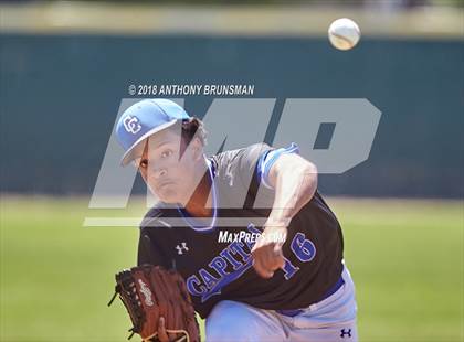 Thumbnail 3 in El Dorado vs. Capital Christian (CIF SJS D4 Final - Game 1) photogallery.