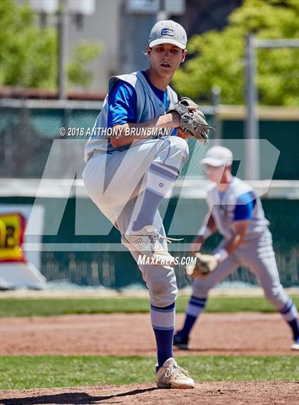 Thumbnail 3 in El Dorado vs. Capital Christian (CIF SJS D4 Final - Game 1) photogallery.