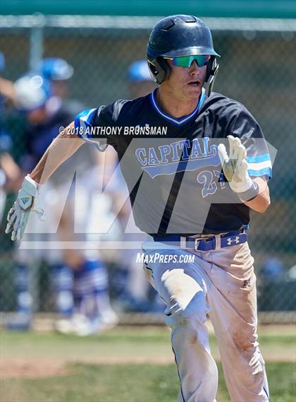 Thumbnail 3 in El Dorado vs. Capital Christian (CIF SJS D4 Final - Game 1) photogallery.