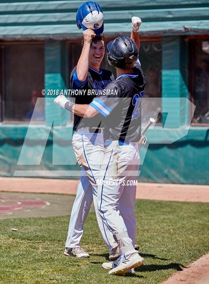 Thumbnail 3 in El Dorado vs. Capital Christian (CIF SJS D4 Final - Game 1) photogallery.