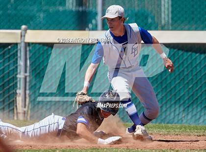 Thumbnail 3 in El Dorado vs. Capital Christian (CIF SJS D4 Final - Game 1) photogallery.