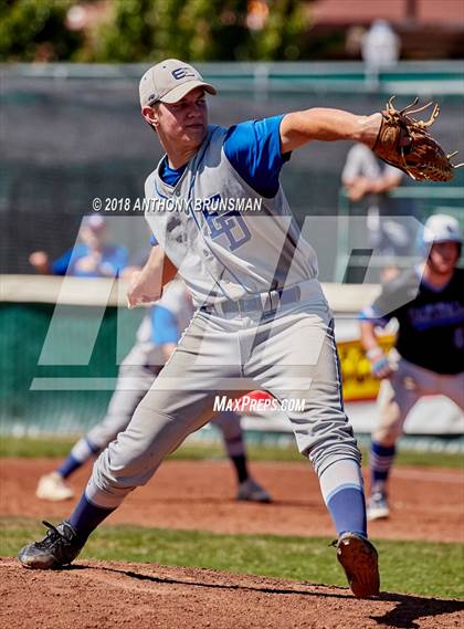 Thumbnail 1 in El Dorado vs. Capital Christian (CIF SJS D4 Final - Game 1) photogallery.