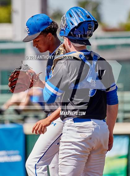 Thumbnail 1 in El Dorado vs. Capital Christian (CIF SJS D4 Final - Game 1) photogallery.