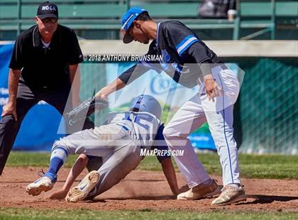 Thumbnail 2 in El Dorado vs. Capital Christian (CIF SJS D4 Final - Game 1) photogallery.