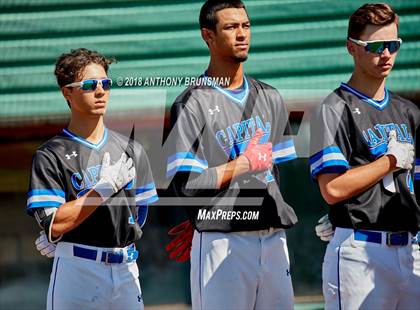 Thumbnail 2 in El Dorado vs. Capital Christian (CIF SJS D4 Final - Game 1) photogallery.