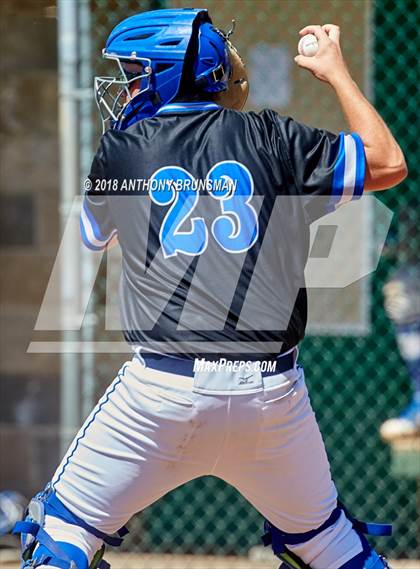 Thumbnail 2 in El Dorado vs. Capital Christian (CIF SJS D4 Final - Game 1) photogallery.