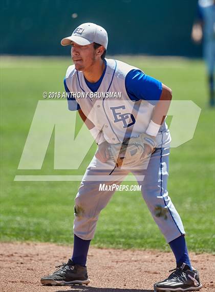 Thumbnail 3 in El Dorado vs. Capital Christian (CIF SJS D4 Final - Game 1) photogallery.