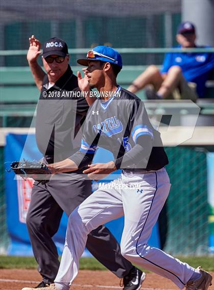 Thumbnail 3 in El Dorado vs. Capital Christian (CIF SJS D4 Final - Game 1) photogallery.