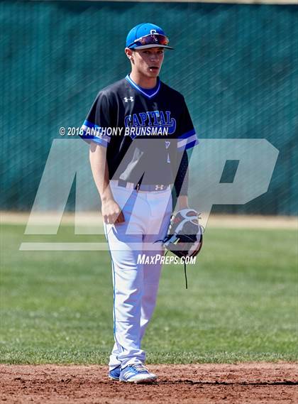 Thumbnail 3 in El Dorado vs. Capital Christian (CIF SJS D4 Final - Game 1) photogallery.