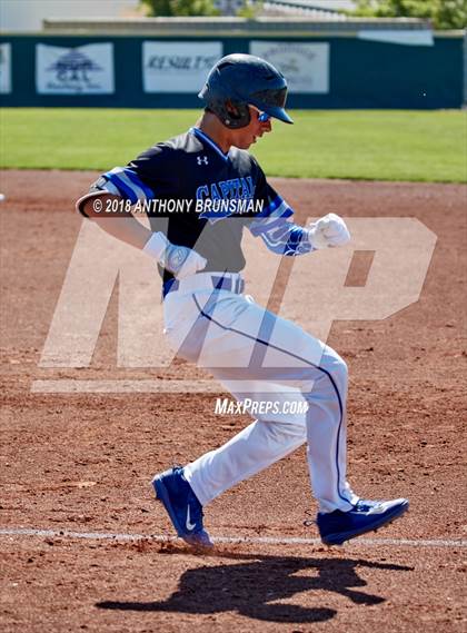 Thumbnail 2 in El Dorado vs. Capital Christian (CIF SJS D4 Final - Game 1) photogallery.
