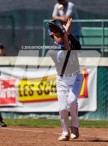 Thumbnail 3 in El Dorado vs. Capital Christian (CIF SJS D4 Final - Game 1) photogallery.