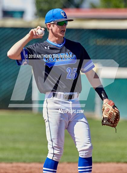 Thumbnail 3 in El Dorado vs. Capital Christian (CIF SJS D4 Final - Game 1) photogallery.
