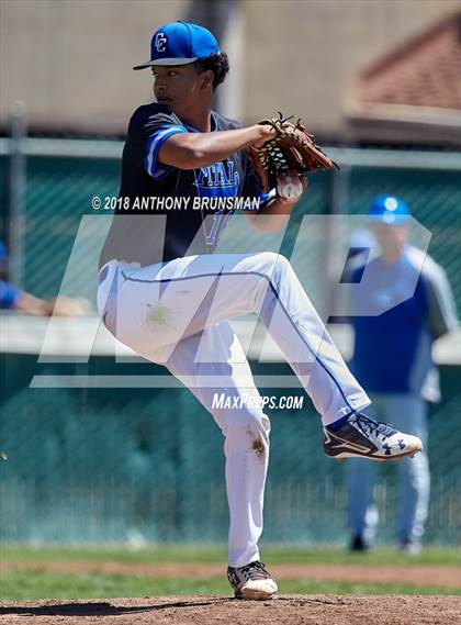 Thumbnail 2 in El Dorado vs. Capital Christian (CIF SJS D4 Final - Game 1) photogallery.