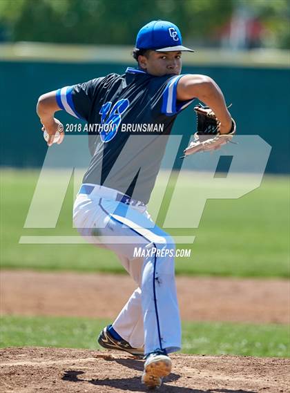 Thumbnail 2 in El Dorado vs. Capital Christian (CIF SJS D4 Final - Game 1) photogallery.