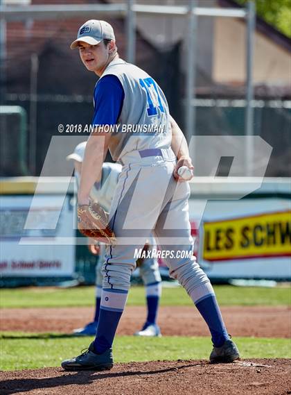 Thumbnail 3 in El Dorado vs. Capital Christian (CIF SJS D4 Final - Game 1) photogallery.