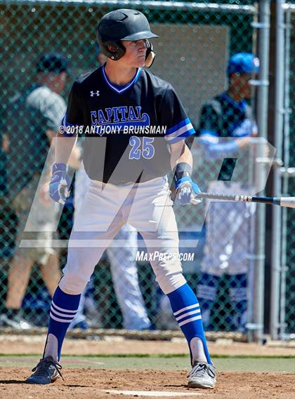 Thumbnail 3 in El Dorado vs. Capital Christian (CIF SJS D4 Final - Game 1) photogallery.