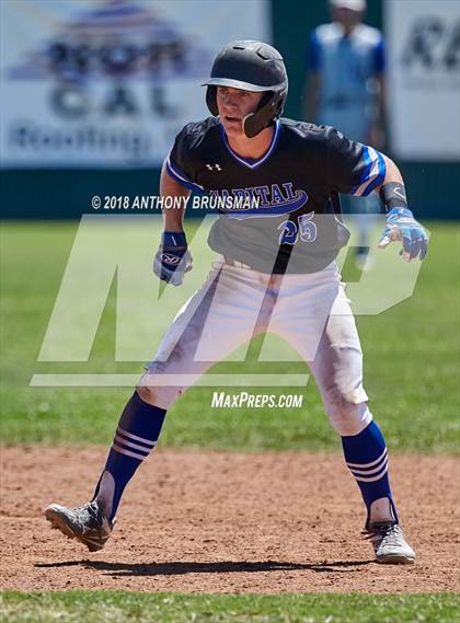 Thumbnail 1 in El Dorado vs. Capital Christian (CIF SJS D4 Final - Game 1) photogallery.