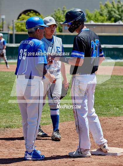Thumbnail 2 in El Dorado vs. Capital Christian (CIF SJS D4 Final - Game 1) photogallery.