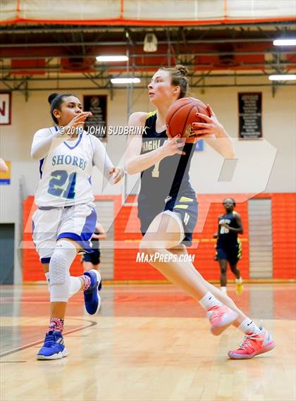 Thumbnail 2 in Highland vs Atlantic Shores Christian (StatVa Girls Basketball Classic) photogallery.