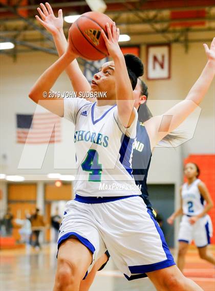 Thumbnail 3 in Highland vs Atlantic Shores Christian (StatVa Girls Basketball Classic) photogallery.