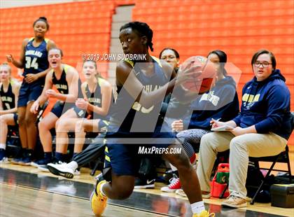 Thumbnail 2 in Highland vs Atlantic Shores Christian (StatVa Girls Basketball Classic) photogallery.