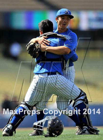 Thumbnail 2 in Bishop Amat vs. Palm Desert (CIF SS DIV 3 Final) photogallery.