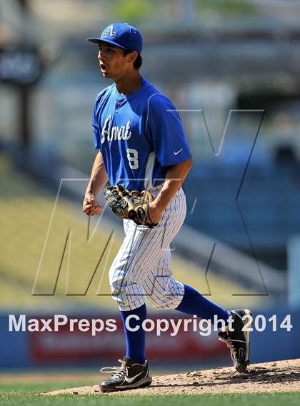 Thumbnail 1 in Bishop Amat vs. Palm Desert (CIF SS DIV 3 Final) photogallery.