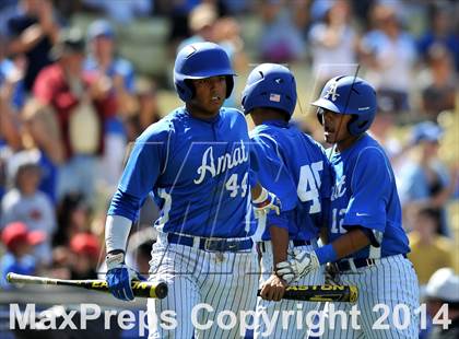 Thumbnail 3 in Bishop Amat vs. Palm Desert (CIF SS DIV 3 Final) photogallery.